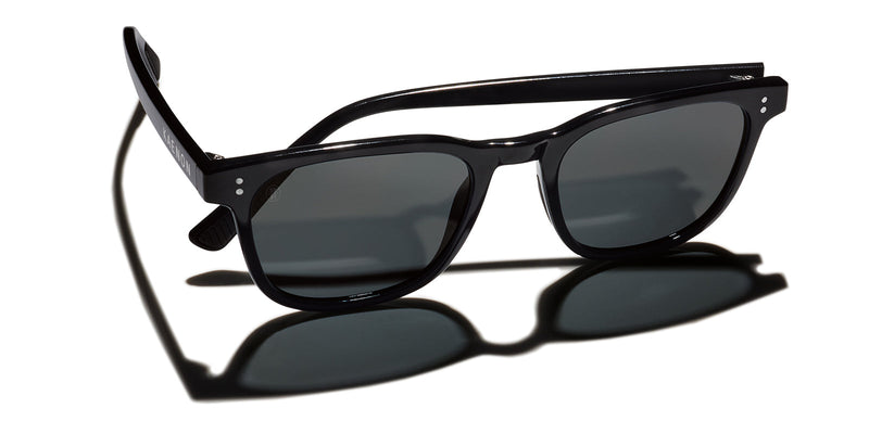 Morro Polarized Sunglasses - Gloss Black / Grey 12