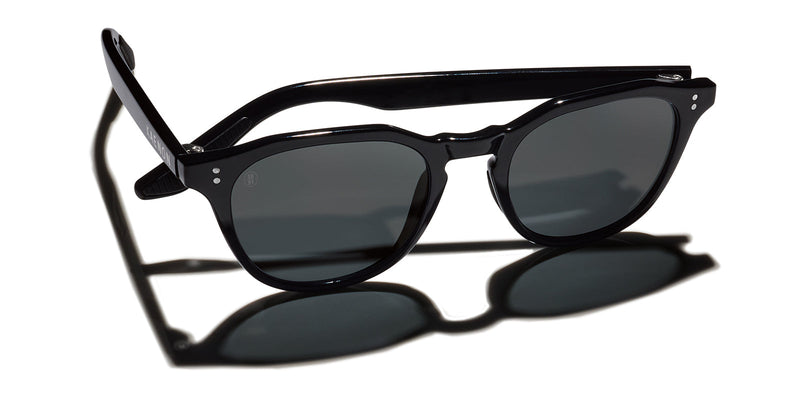 Pacifica Polarized Sunglasses - Gloss Black / Grey 12