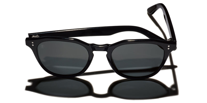 Pacifica Polarized Sunglasses - Gloss Black / Grey 12